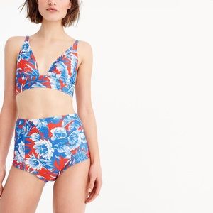 J.crew Rattio Rio Deep French v and retro bottoms